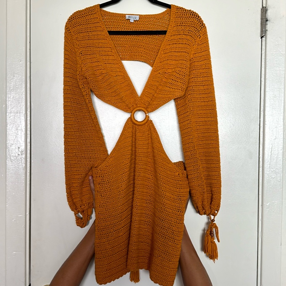 Beginning Boutique Cleo Crochet Dress